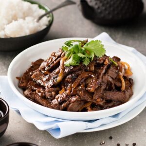 Beef oriental pepper Sauce