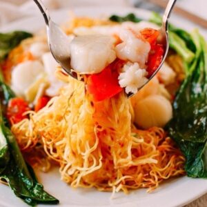 Pan Fried Noodles - Seafood