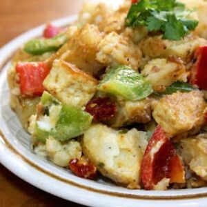 Potato and Tofu Salad